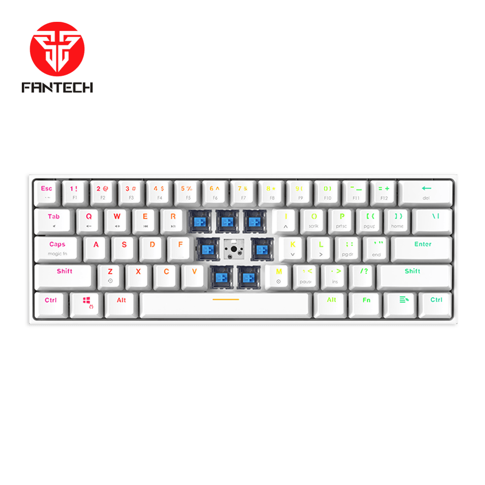 Fantech Maxfit61 Mk857 Rgb Mechanical Keyboard - Gameonjo