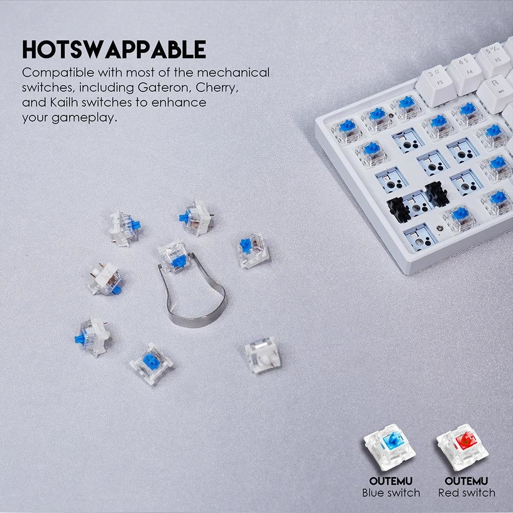 Fantech Maxfit61 Mk857 Rgb Mechanical Keyboard - Gameonjo