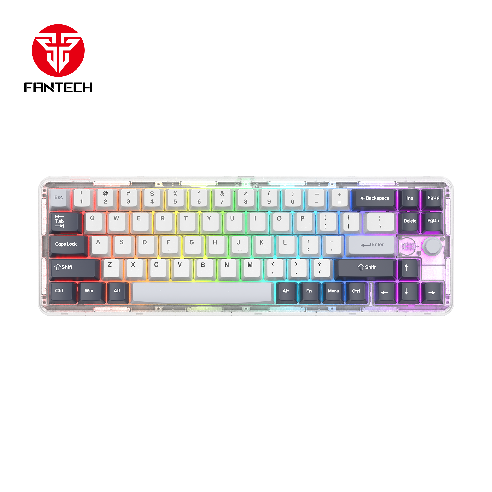 Fantech Maxfit70 Mk911 Vibe Edition Epic Greyscale Mechanical Gaming Keyboard - Gameonjo