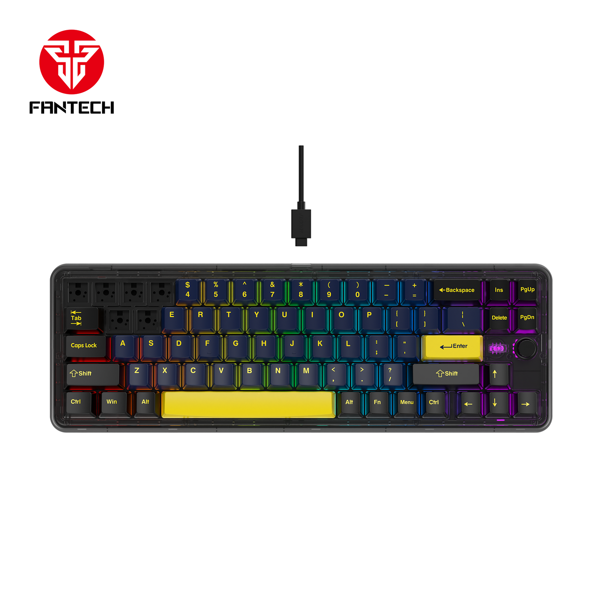 Fantech Maxfit70 Mk911 Vibe Edition London Tour Mechanical Gaming Keyboard - Gameonjo