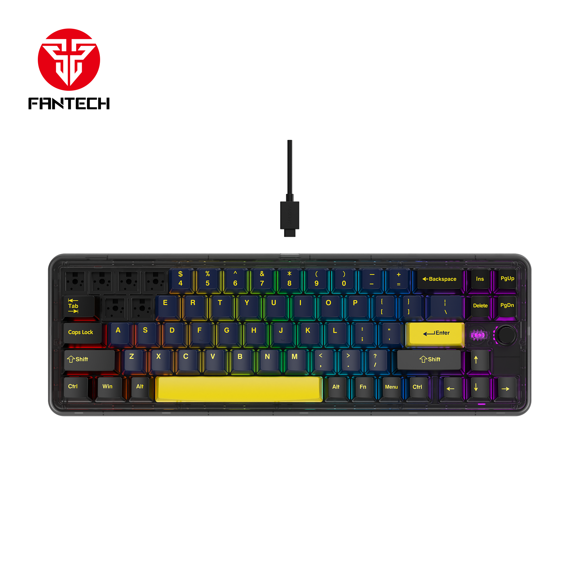 Fantech Maxfit70 Mk911 Vibe Edition London Tour Mechanical Gaming Keyboard - Gameonjo