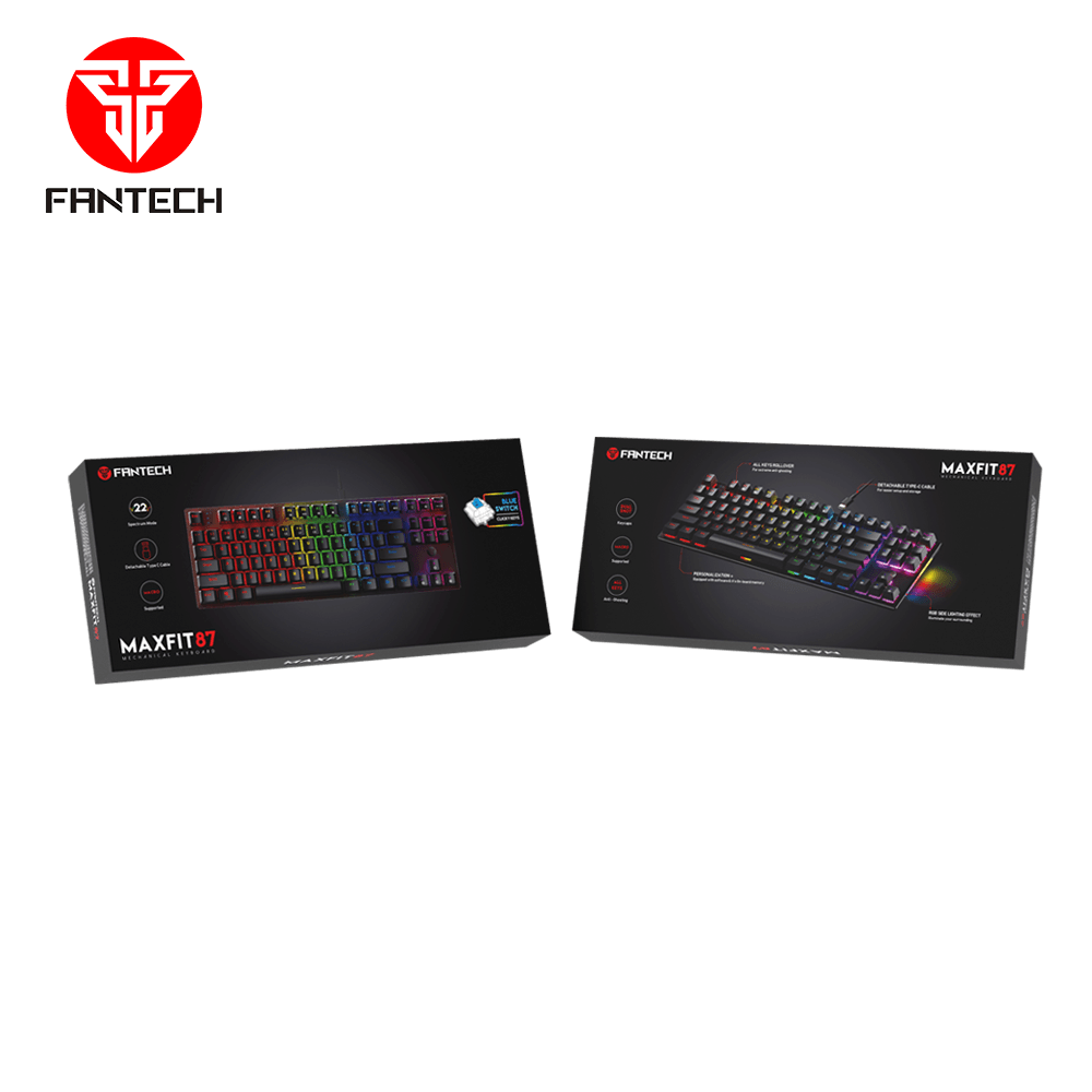 Fantech Maxfit87 Mk856 Rgb Mechanical Keyboard - Gameonjo