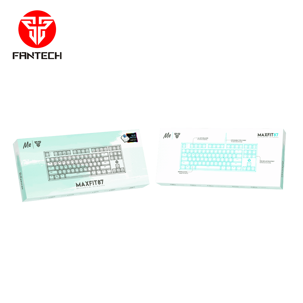 Fantech Maxfit87 Mk856 Rgb Mechanical Keyboard - Gameonjo