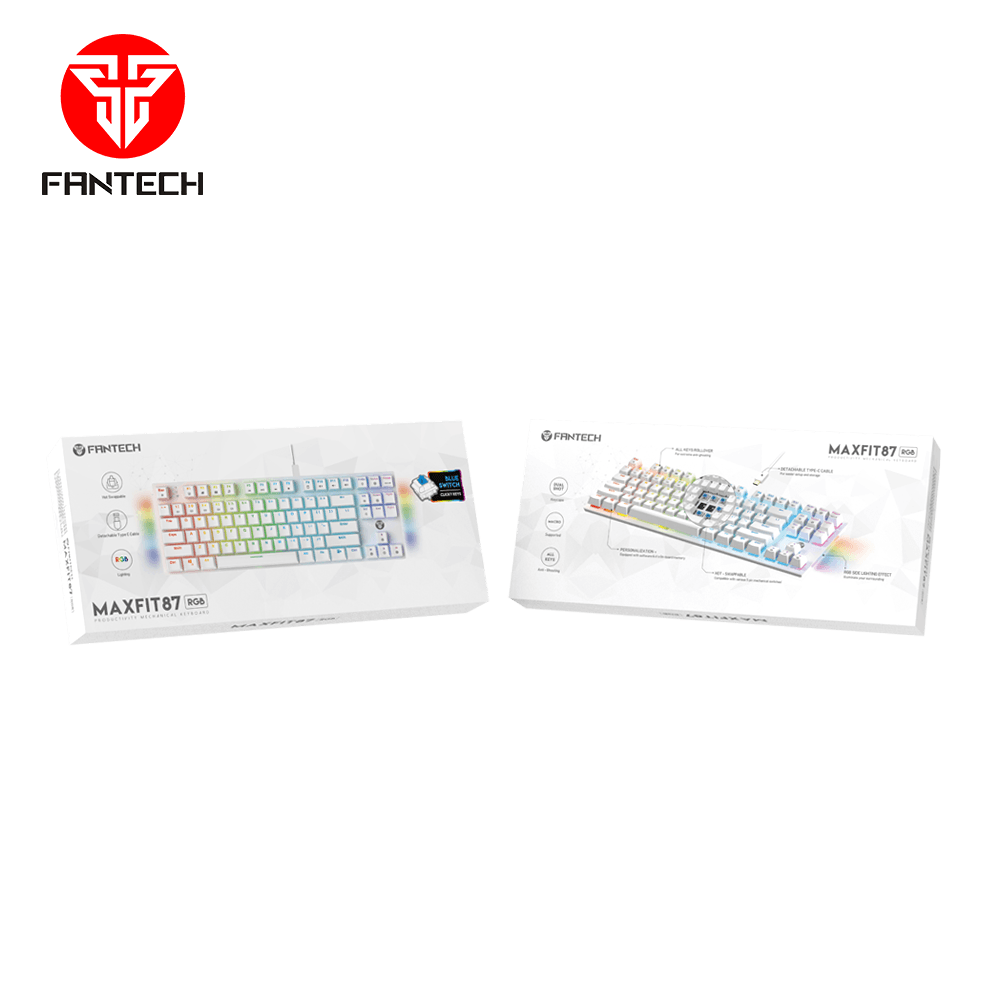 Fantech Maxfit87 Mk856 Space Edition Rgb Mechanical Keyboard - Gameonjo