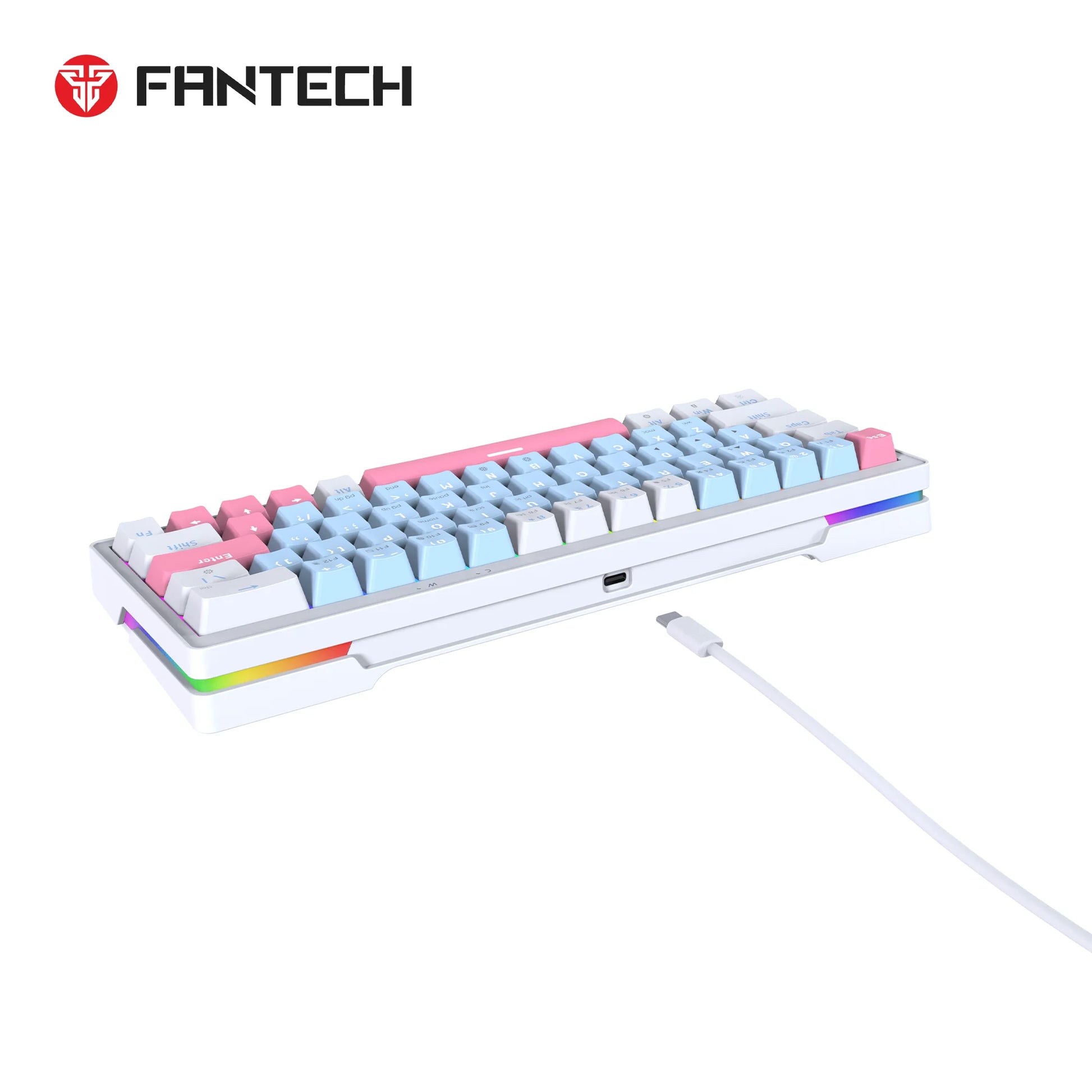 Fantech mk611 atom x63 ame edition - blue - keyboard