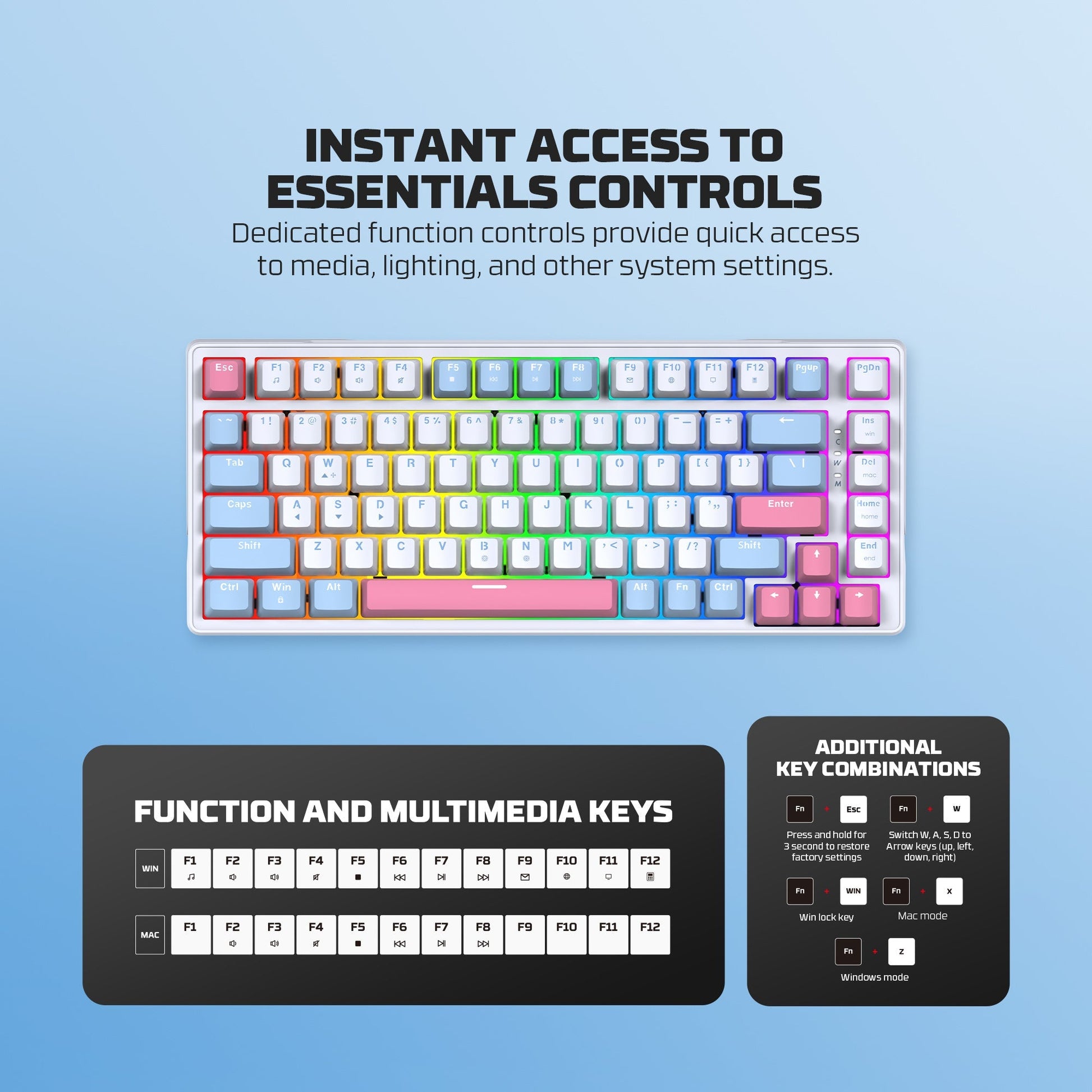 Fantech Mk612 Atom X83 Ame Edition