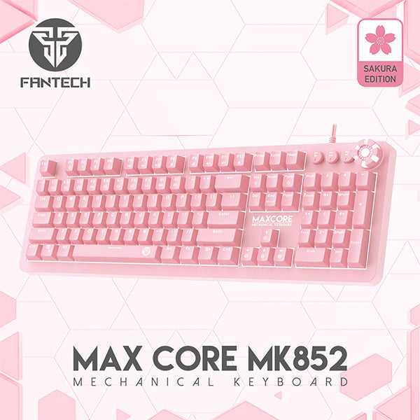 Fantech Mk852 Max Core Sakura Edition Mechanical Gaming Keyboard - Gameonjo