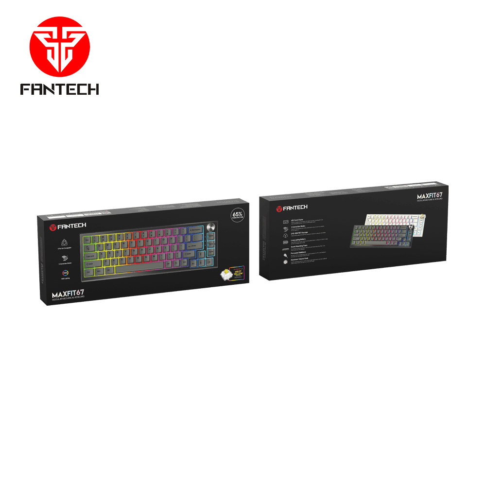 Fantech Mk858 Maxfit67 Wireless Mechanical Keyboard - Gameonjo