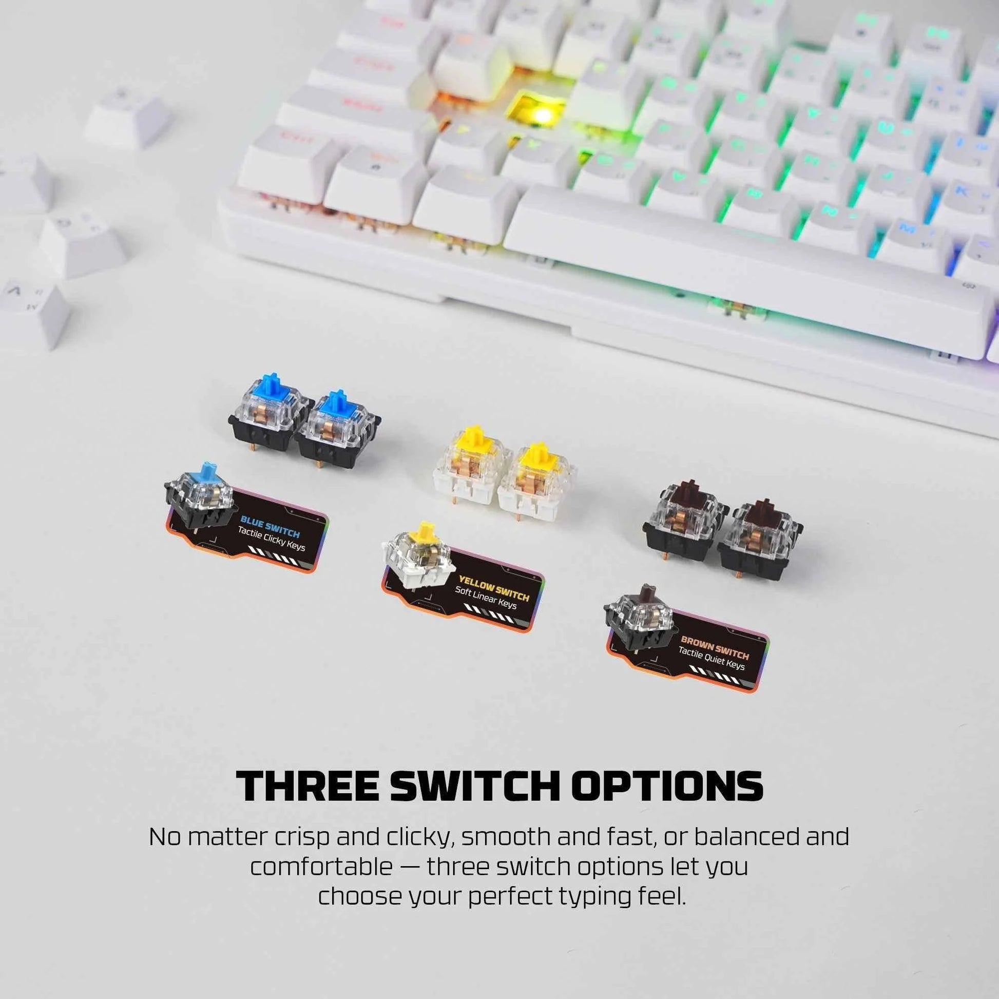 Fantech mk894 maxpower ii mechanical gaming keyboard - keyboard