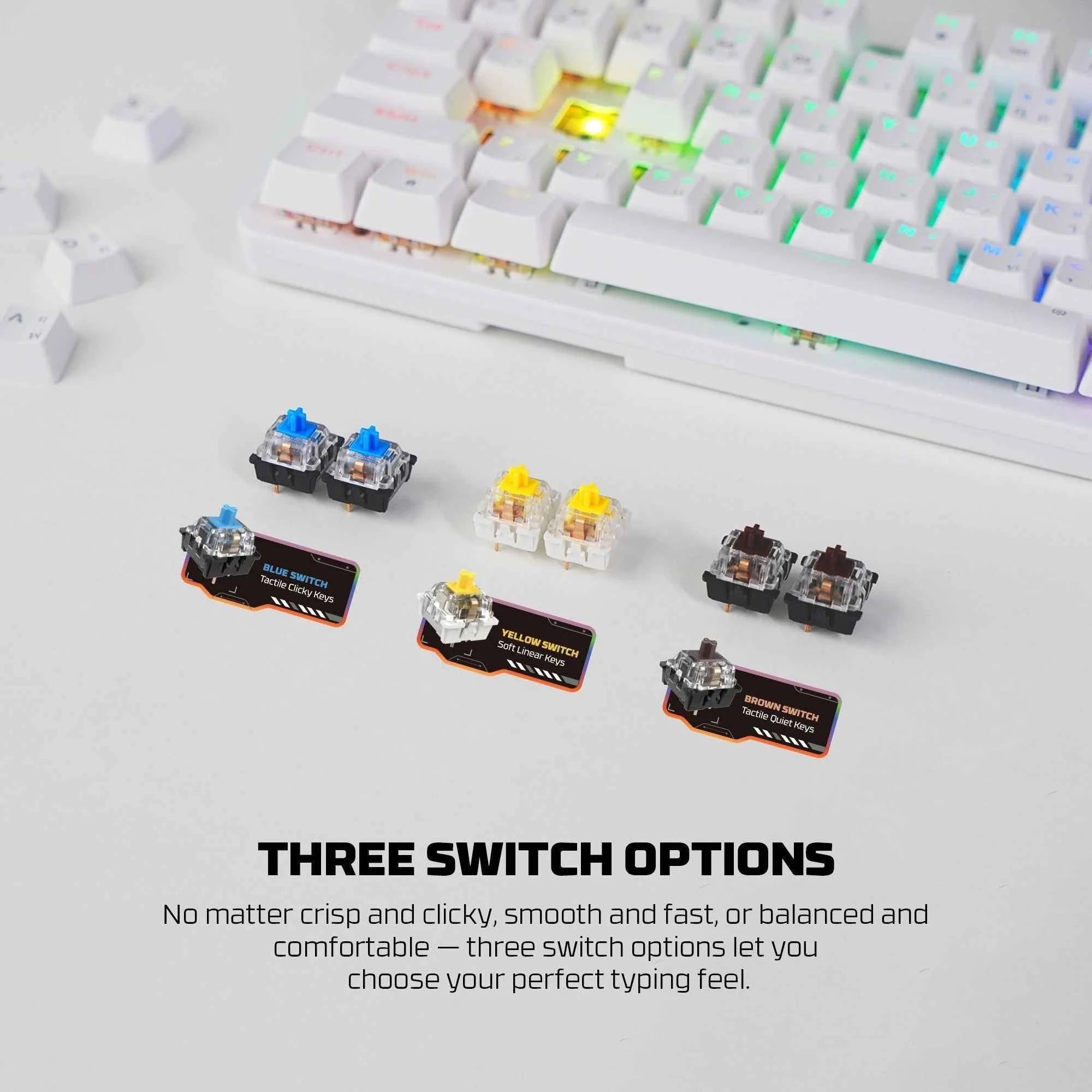 Fantech mk894 maxpower ii mechanical gaming keyboard - keyboard