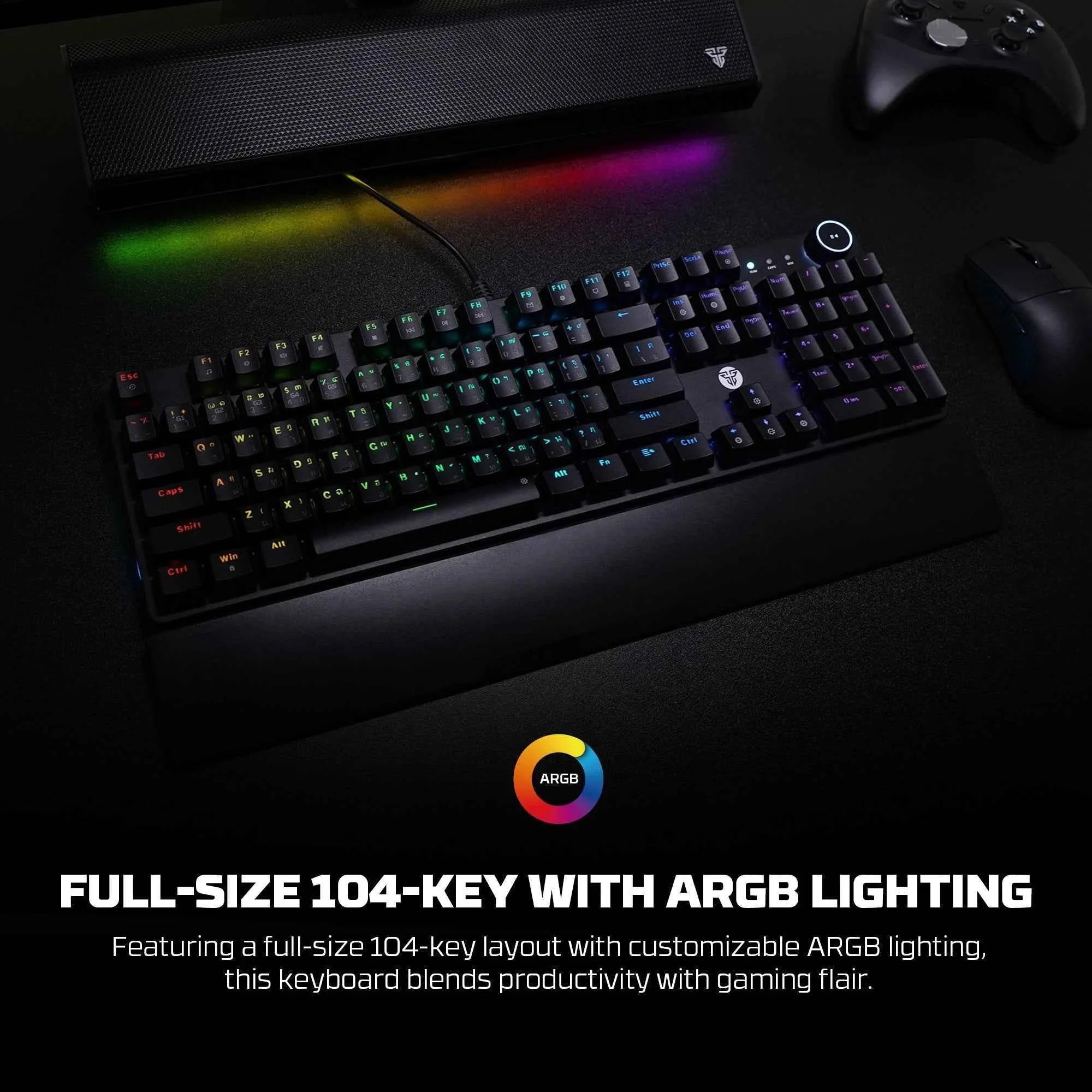 Fantech mk894 maxpower ii mechanical gaming keyboard - keyboard