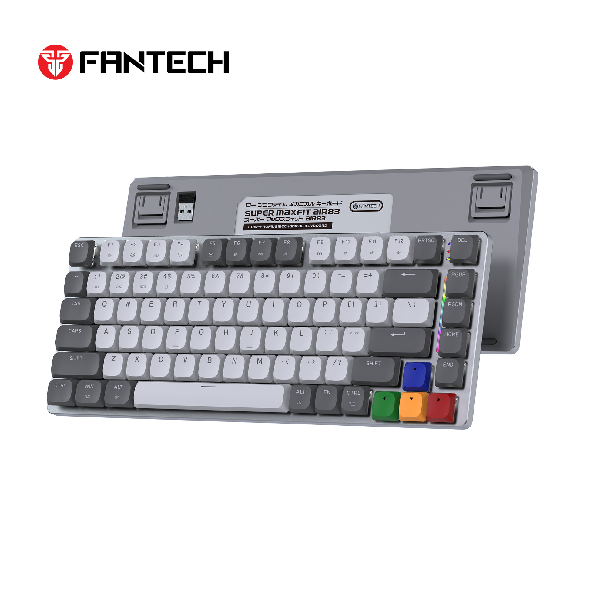 Fantech Mk915 75% Low Profile Wireless Mechanical Keyboard (super Maxfit Air83)