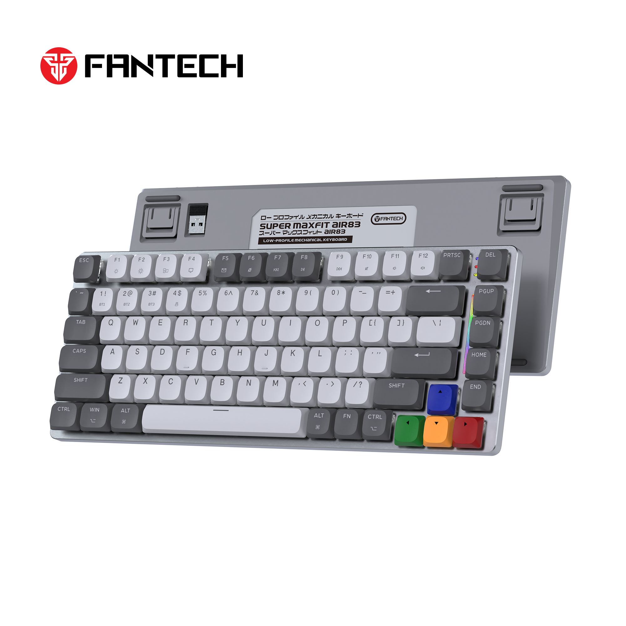 Fantech Mk915 75% Low Profile Wireless Mechanical Keyboard (super Maxfit Air83)