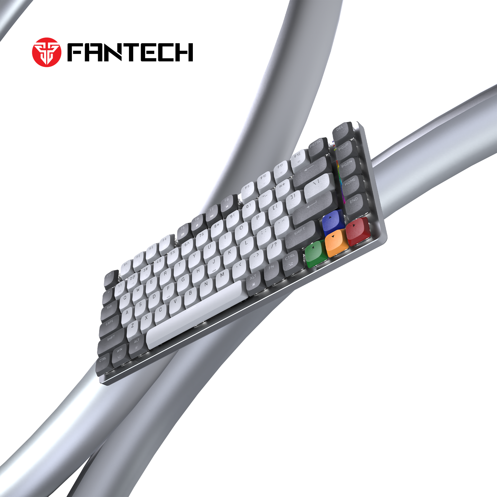 Fantech Mk915 75% Low Profile Wireless Mechanical Keyboard (super Maxfit Air83) - Gameonjo