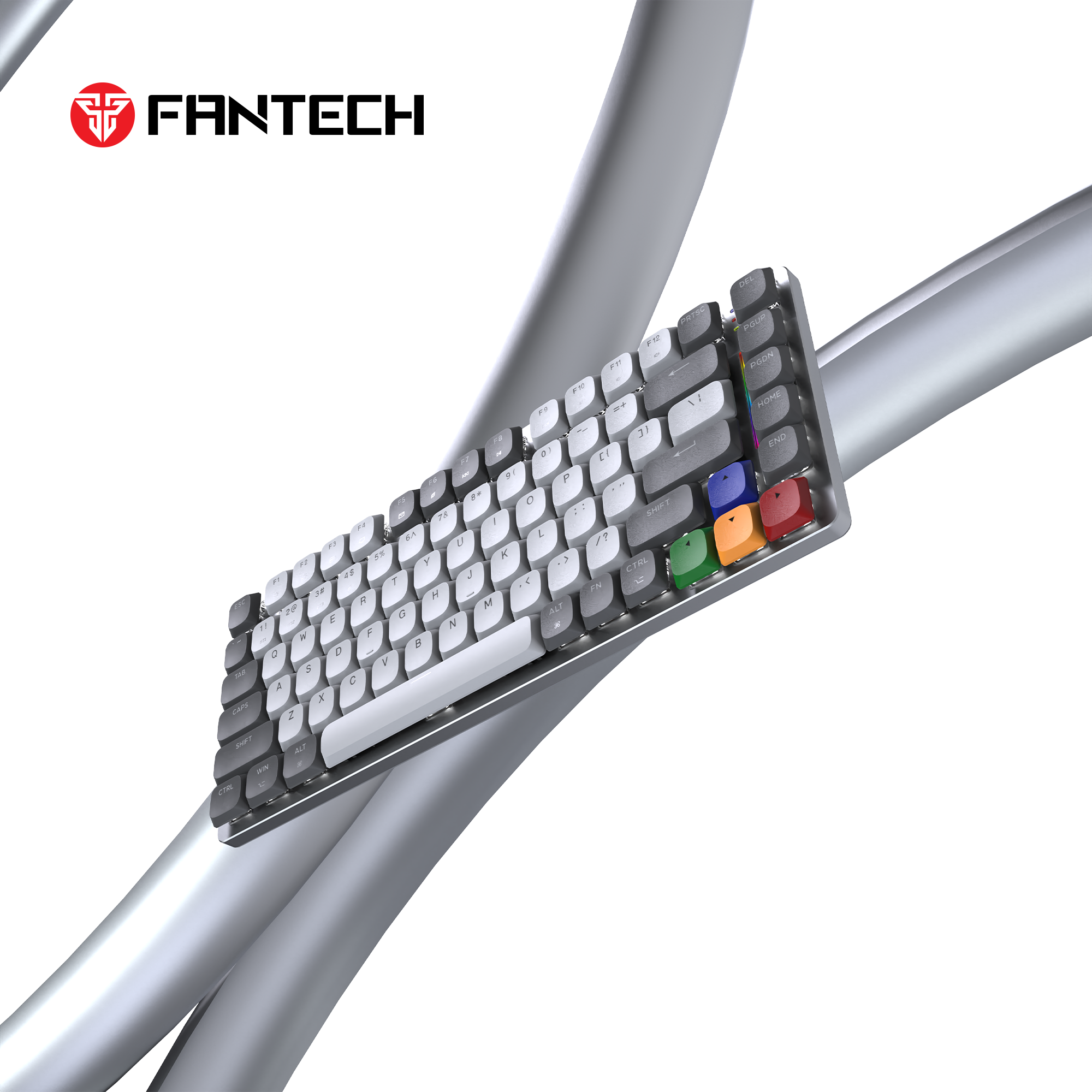 Fantech Mk915 75% Low Profile Wireless Mechanical Keyboard (super Maxfit Air83) - Gameonjo