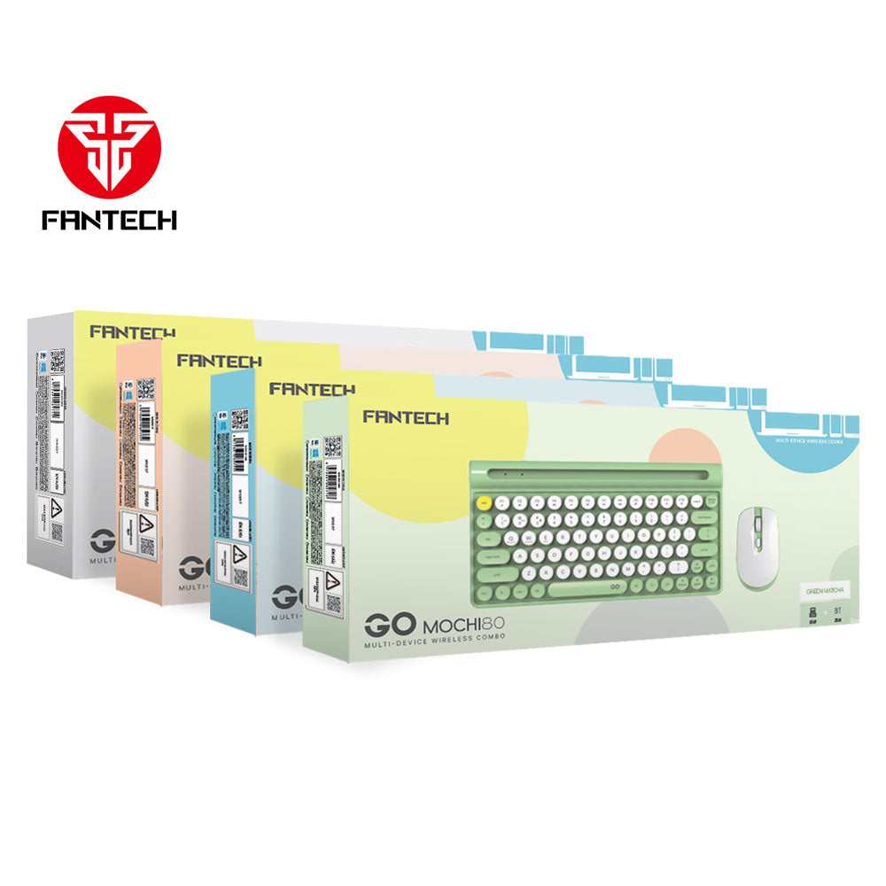 Fantech Mochi 80keys Wk897 Wireless Keyboard Mouse Combo Set for Windows - Gameonjo