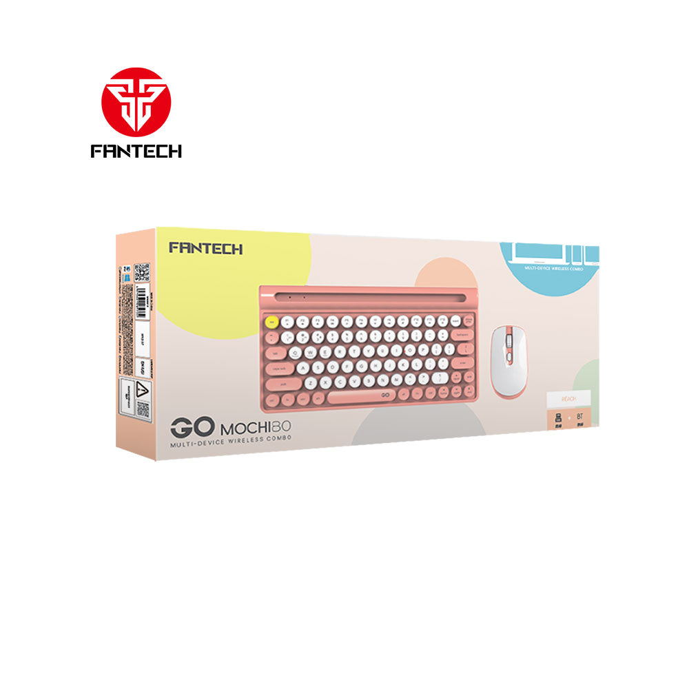 Fantech Mochi 80keys Wk897 Wireless Keyboard Mouse Combo Set for Windows - Gameonjo