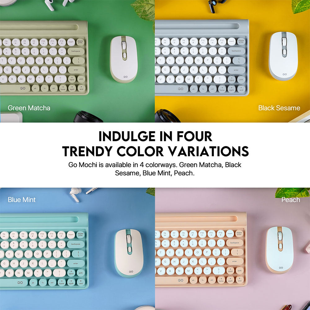 Fantech Mochi 80keys Wk897 Wireless Keyboard Mouse Combo Set for Windows - Gameonjo