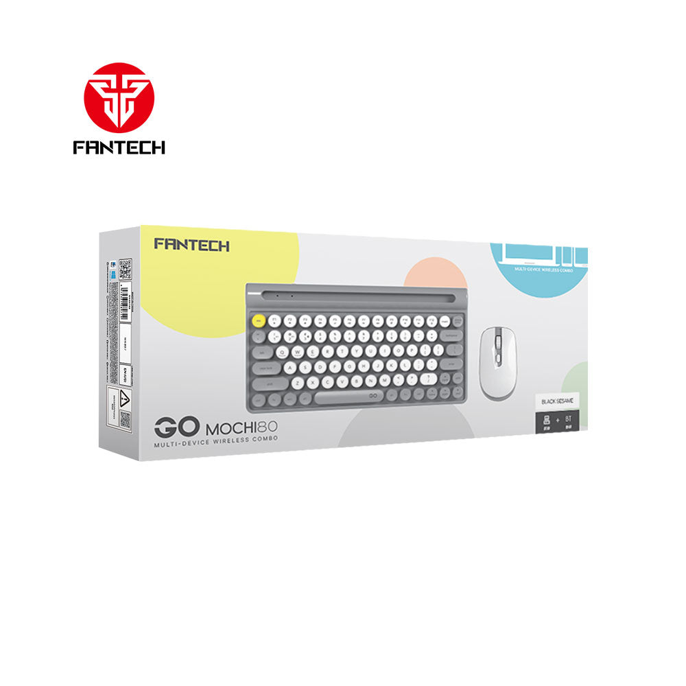 Fantech Mochi 80keys Wk897 Wireless Keyboard Mouse Combo Set for Windows - Gameonjo