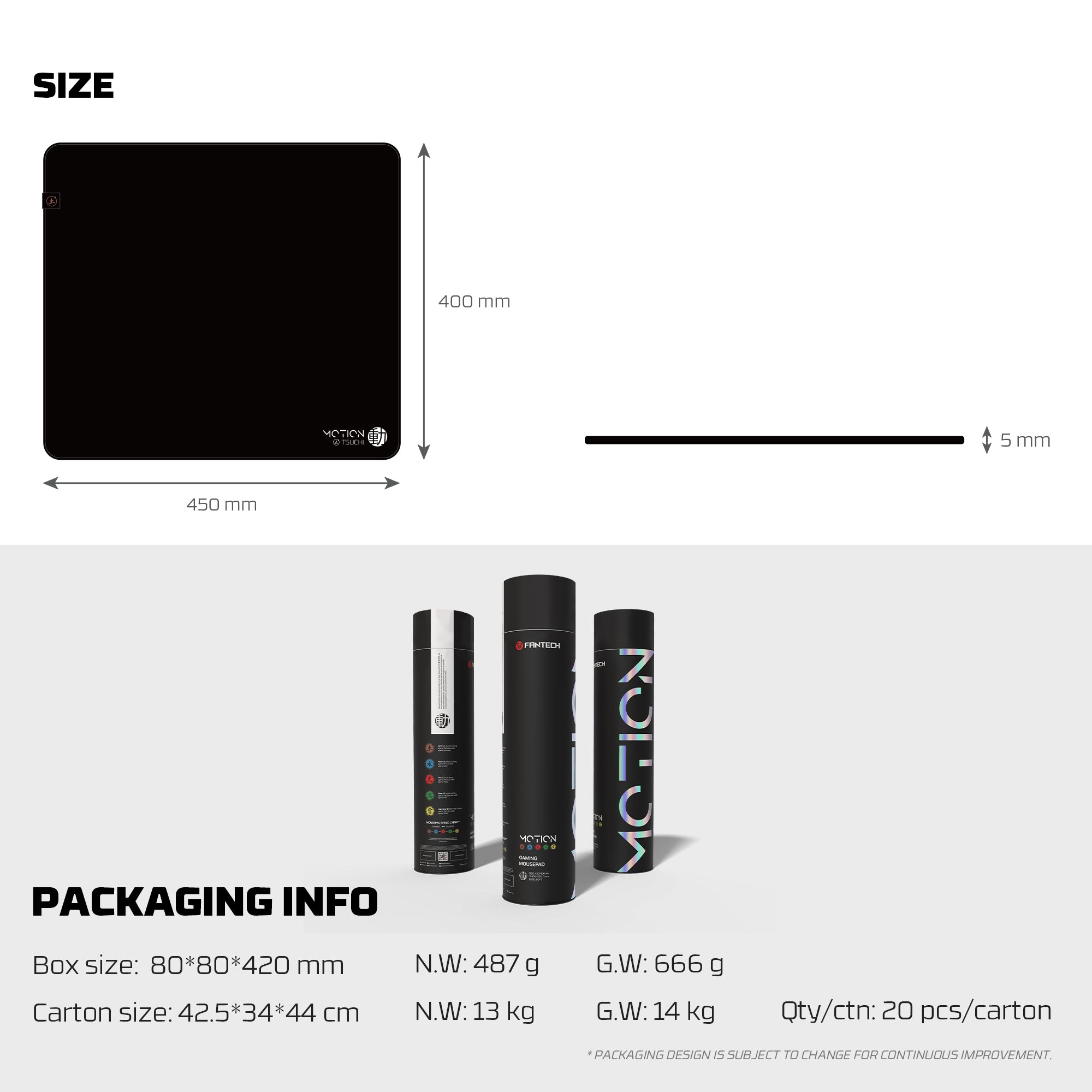 Fantech Motion Pad Gaming Pad - Gameonjo