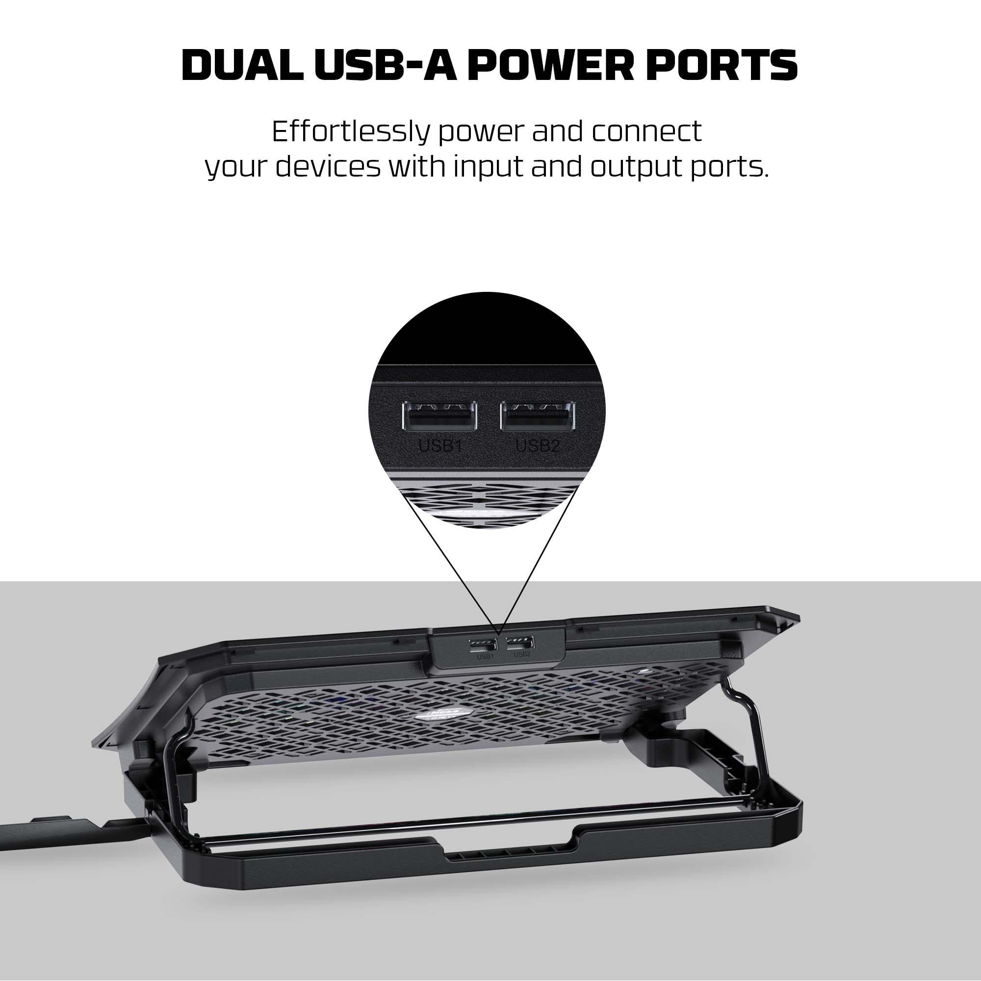 Fantech nc14 laptop cooling pad for enhanced notebook performance - cooling stands