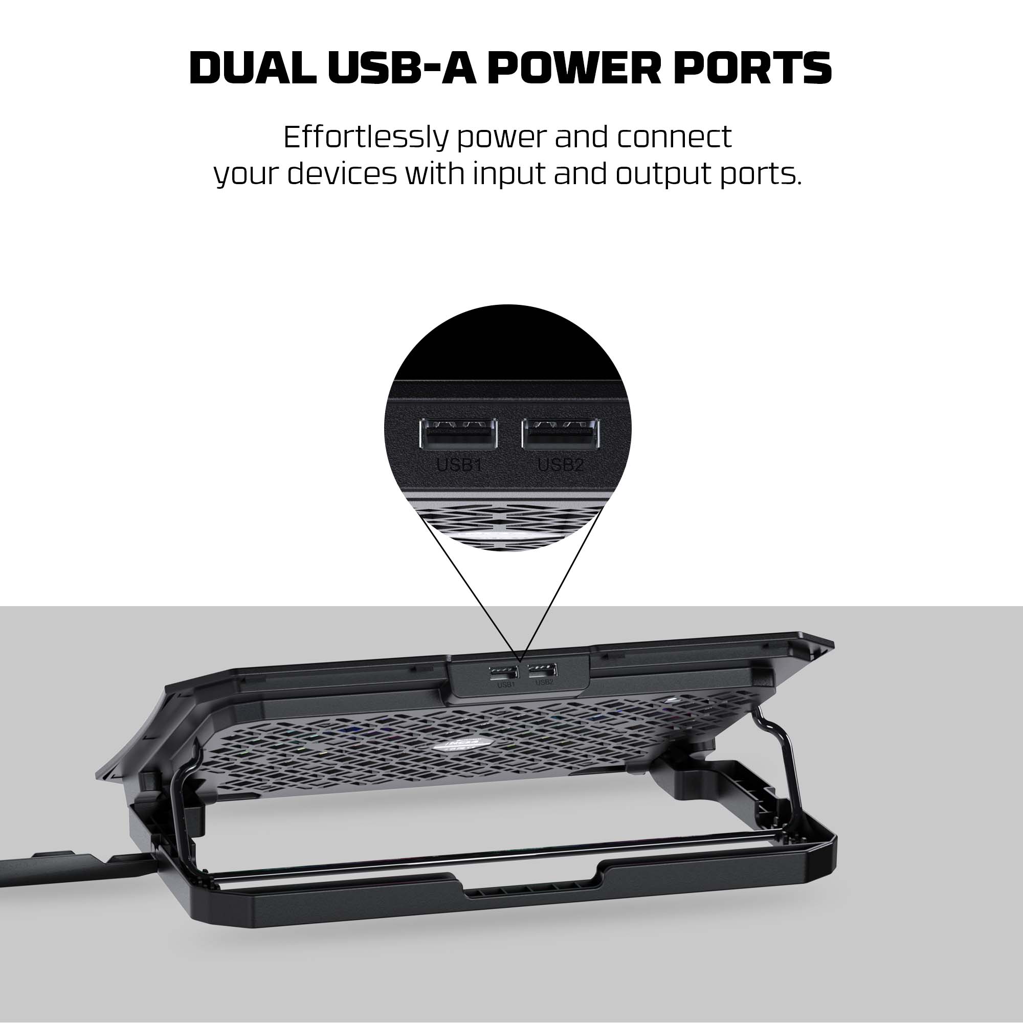 Fantech Nc14 Notebook Cooler Laptop Cooling Pad - Gameonjo