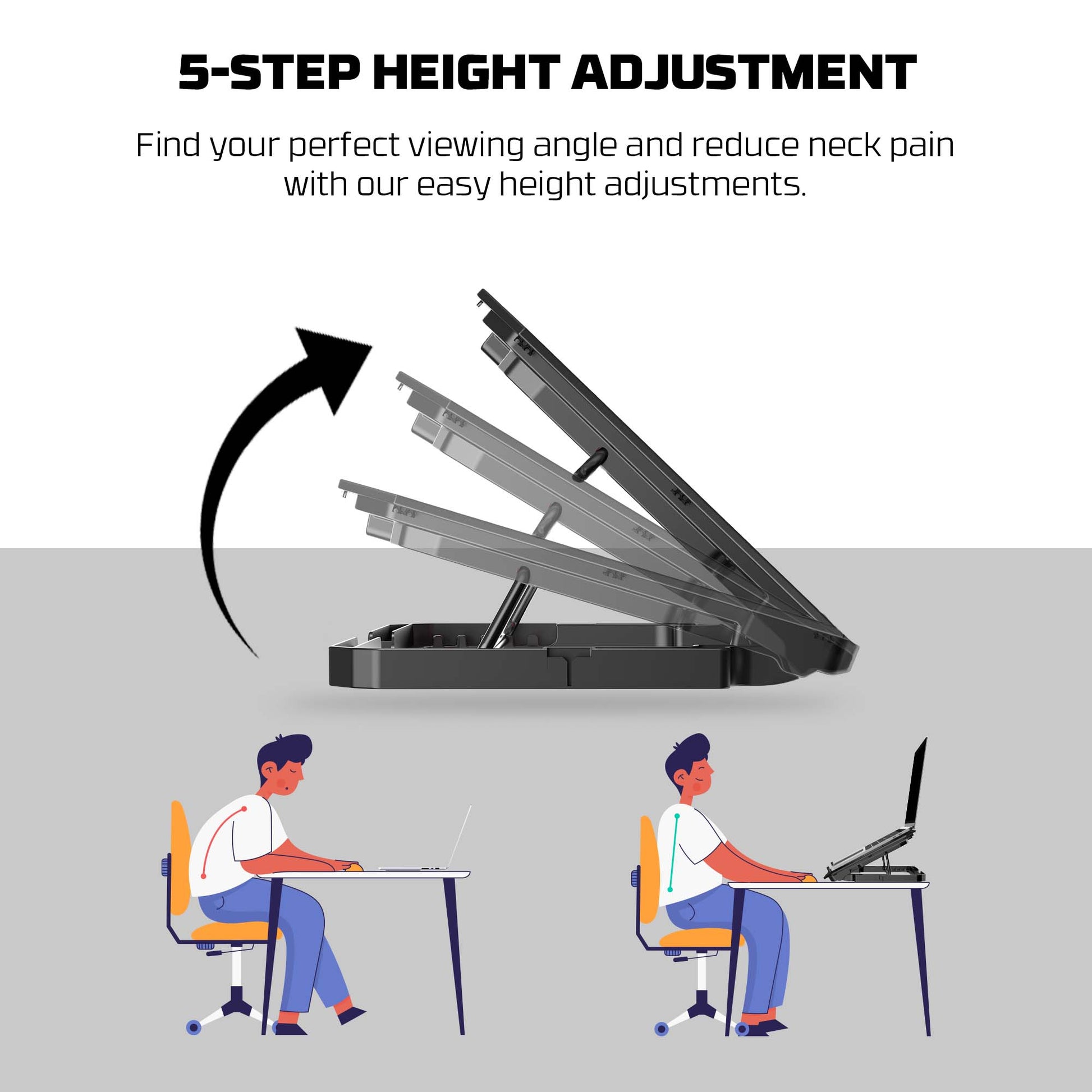 Fantech Nc14 Notebook Cooler Laptop Cooling Pad - Gameonjo