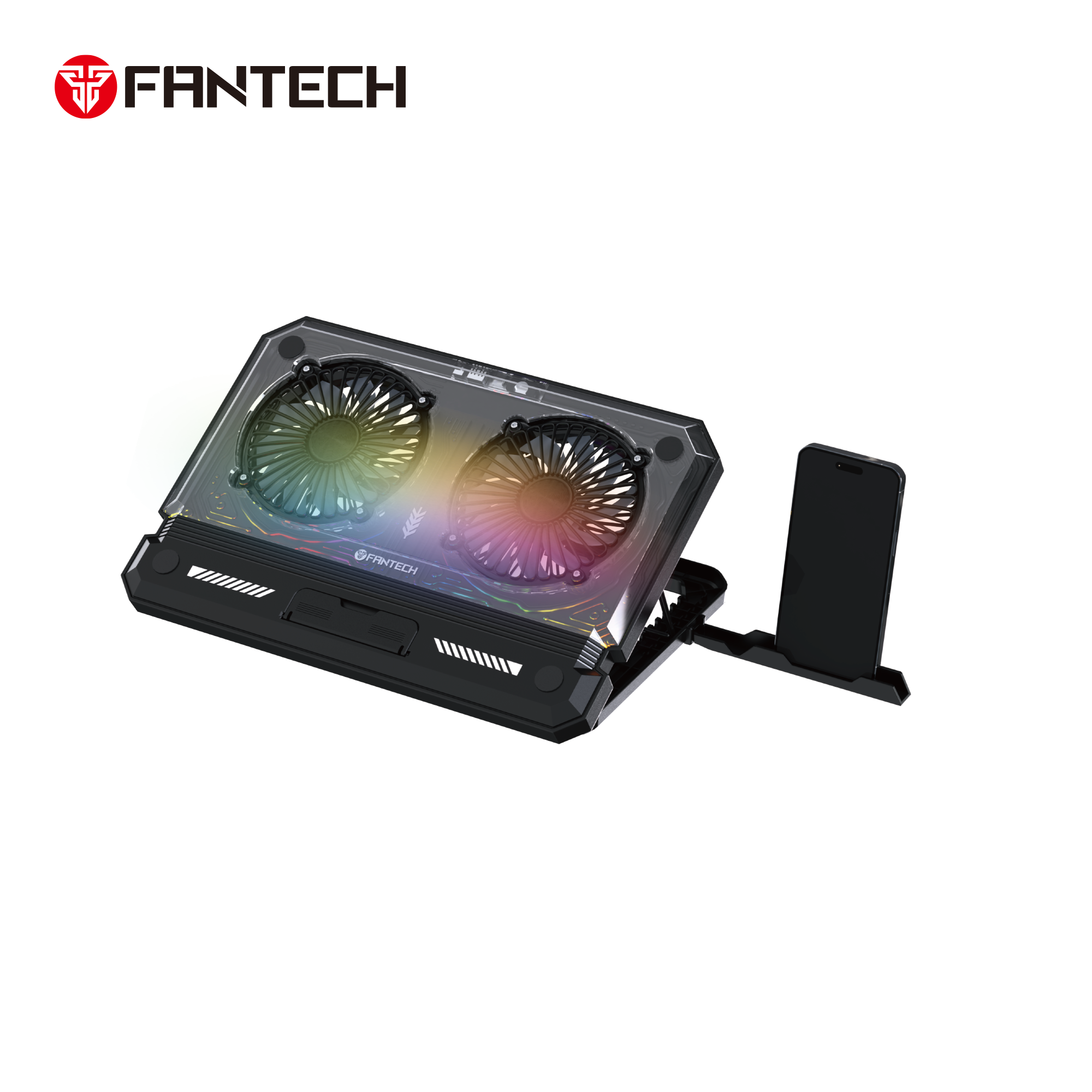 Fantech Nc21 Notebook Cooler Laptop Cooling Pad