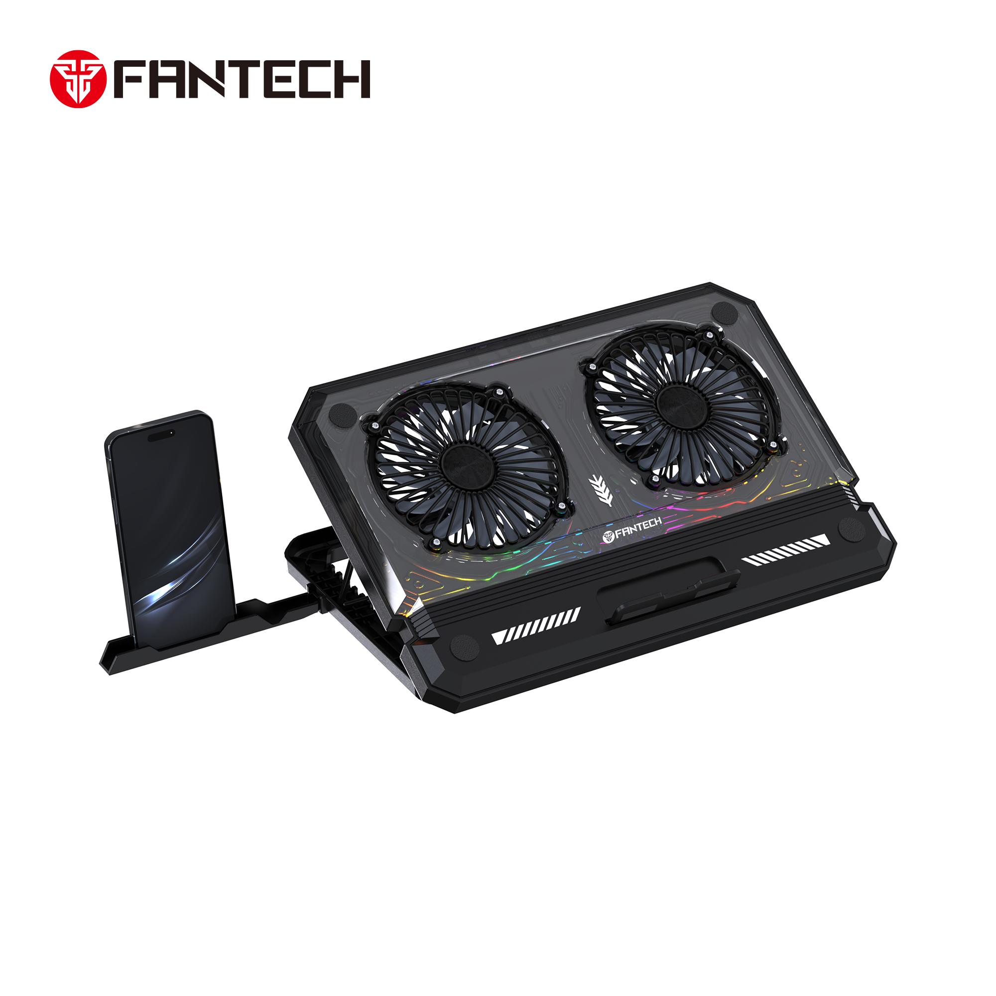 Fantech Nc21 Notebook Cooler Laptop Cooling Pad