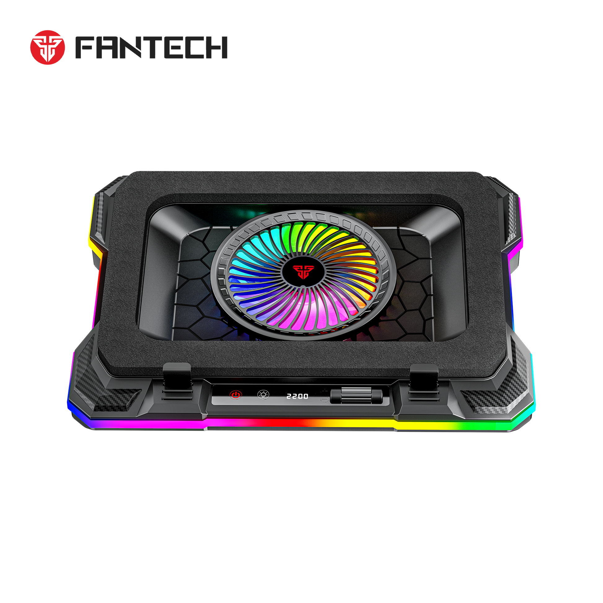 Fantech Nc22 Notebook Cooler Laptop Cooling Pad