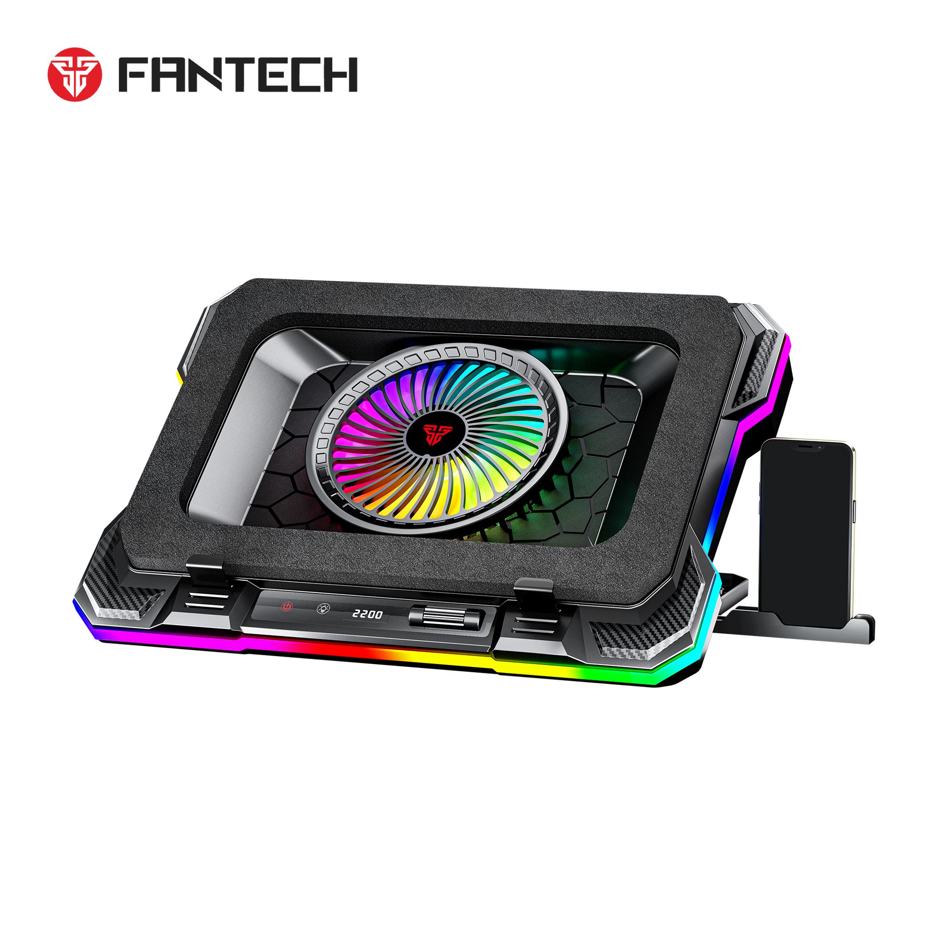 Fantech Nc22 Notebook Cooler Laptop Cooling Pad - Gameonjo