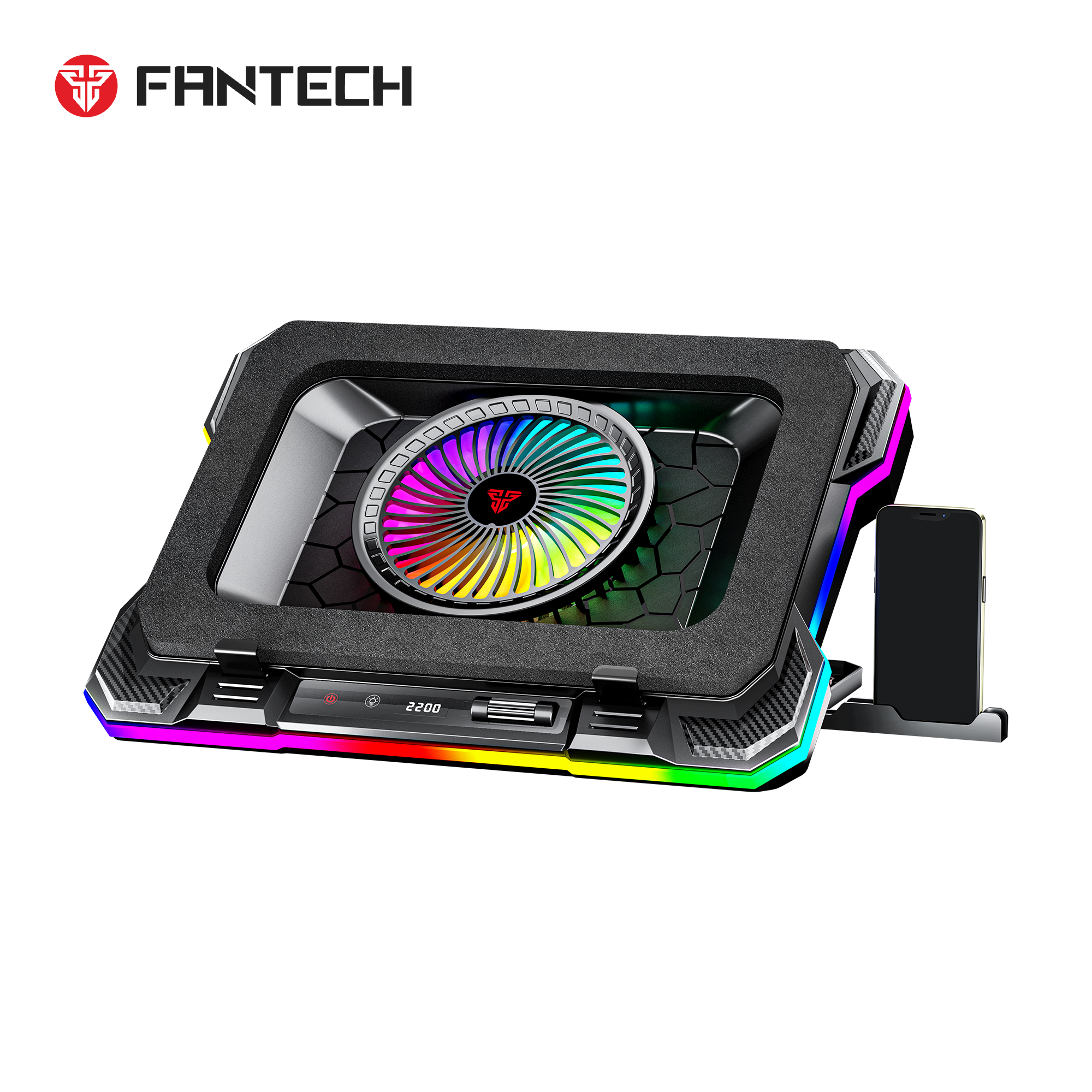 Fantech Nc22 Notebook Cooler Laptop Cooling Pad - Gameonjo
