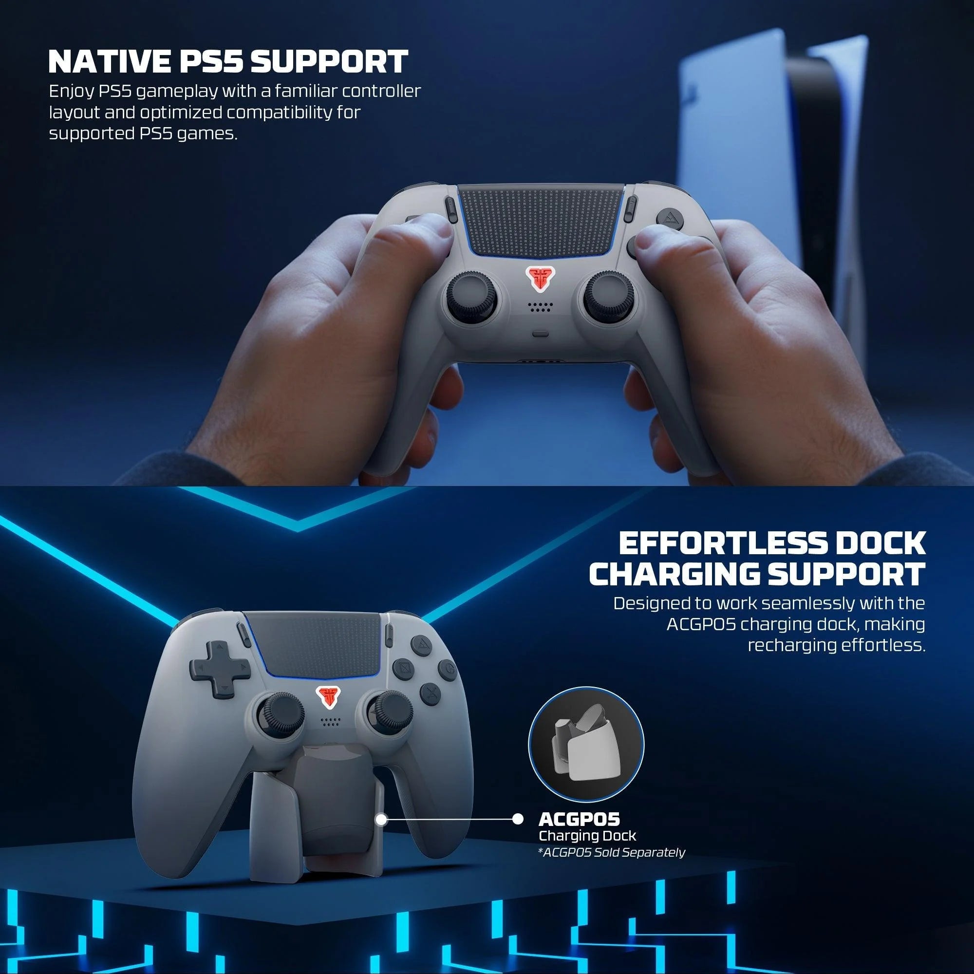 Fantech nova ii d wgp16d controller hall effect (ps5) new - console | controller