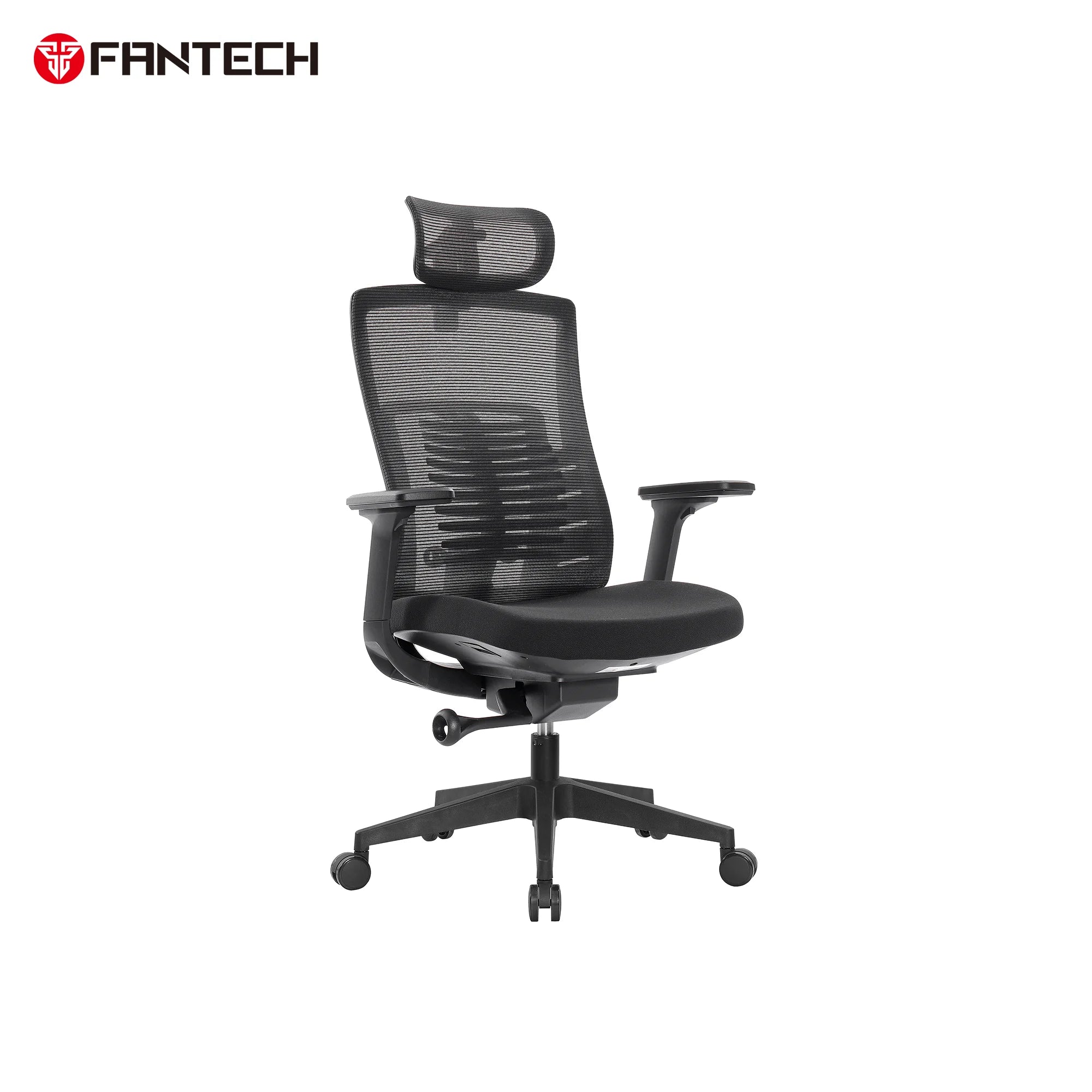 Fantech oc1 ergonomic office chair black - desk & chair
