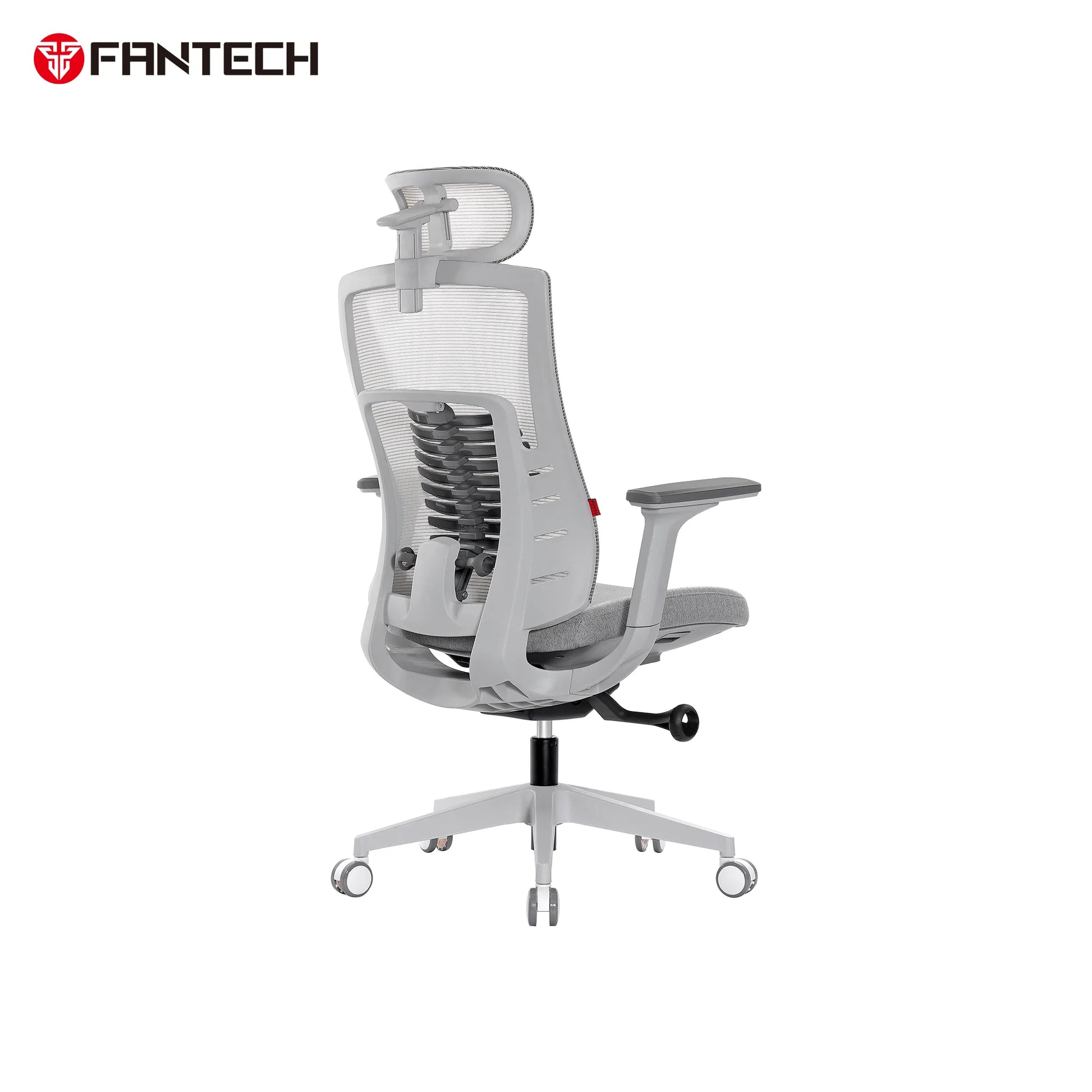 Fantech oc1 ergonomic office chair white - desk & chair