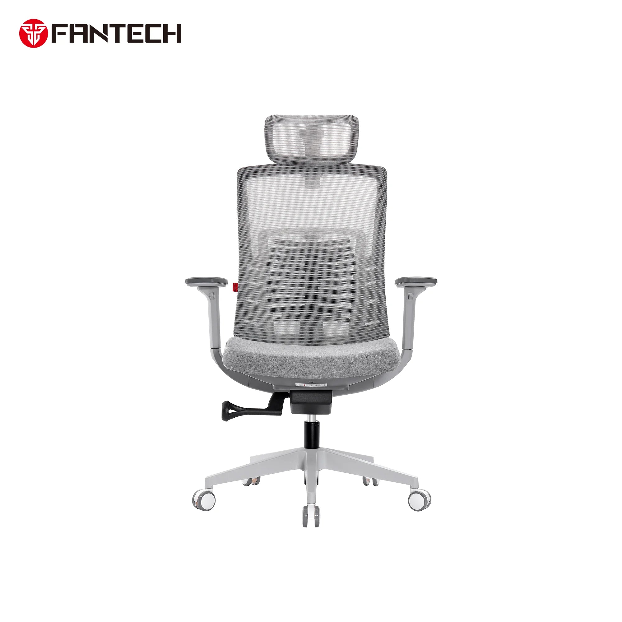 Fantech oc1 ergonomic office chair white - desk & chair