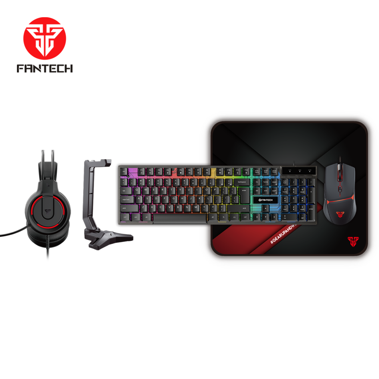 Fantech P51 Power Bundle Gaming Keyboard and Mouse - Gameonjo