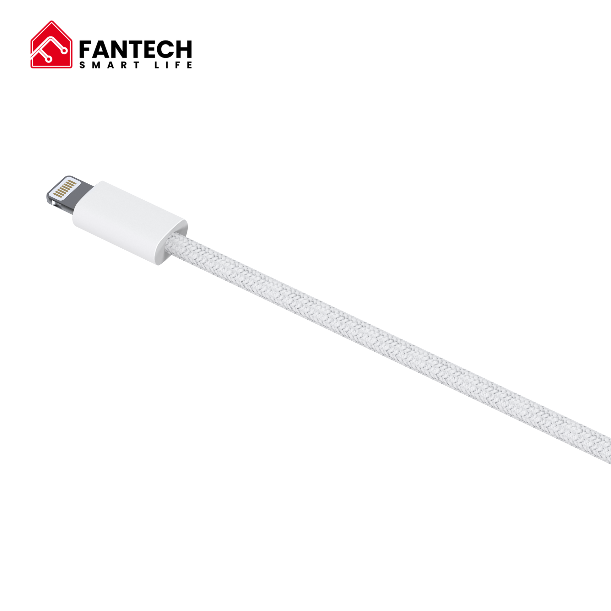 Fantech Pk202 20w Fast Charging Plug Usb c Braided Cable Power Iphone