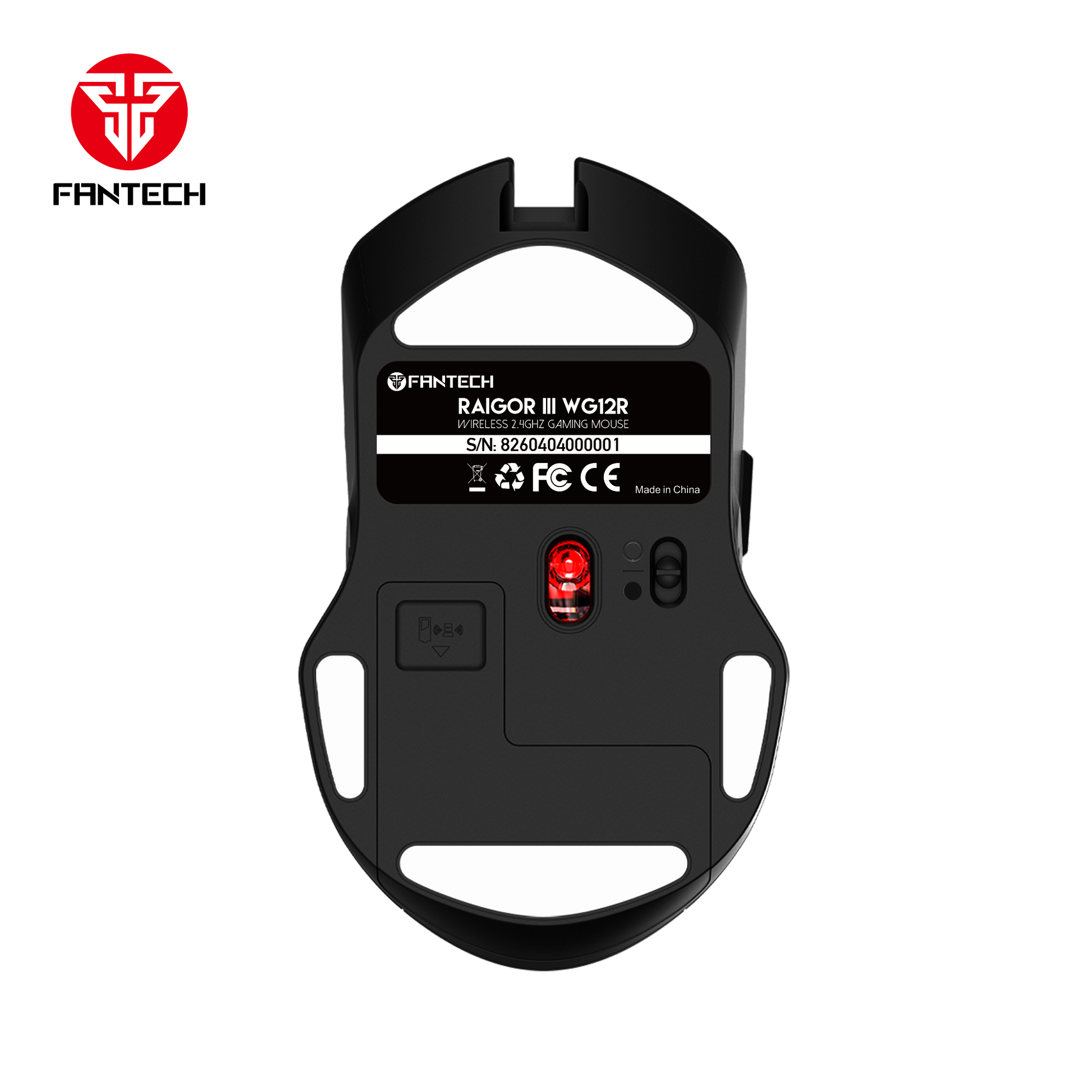 Fantech Raigor Gen Iii Wg12r Rechargeable Mouse Wireless Gaming - Gameonjo