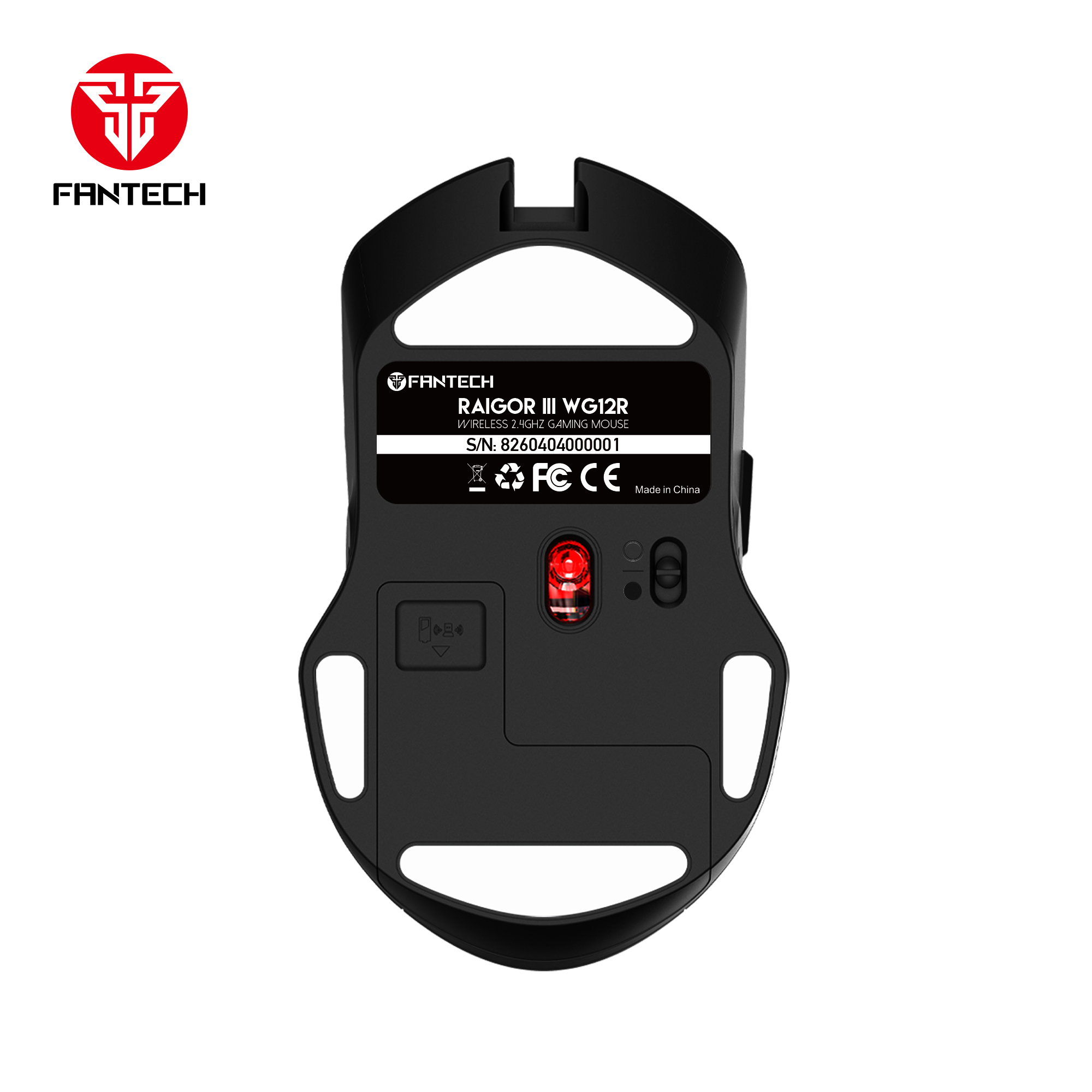 Fantech Raigor Gen Iii Wg12r Rechargeable Mouse Wireless Gaming - Gameonjo