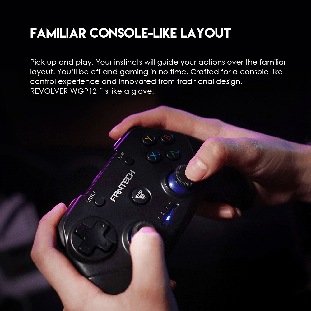 Fantech Revolver Wgp12 Gaming Controller - Gameonjo
