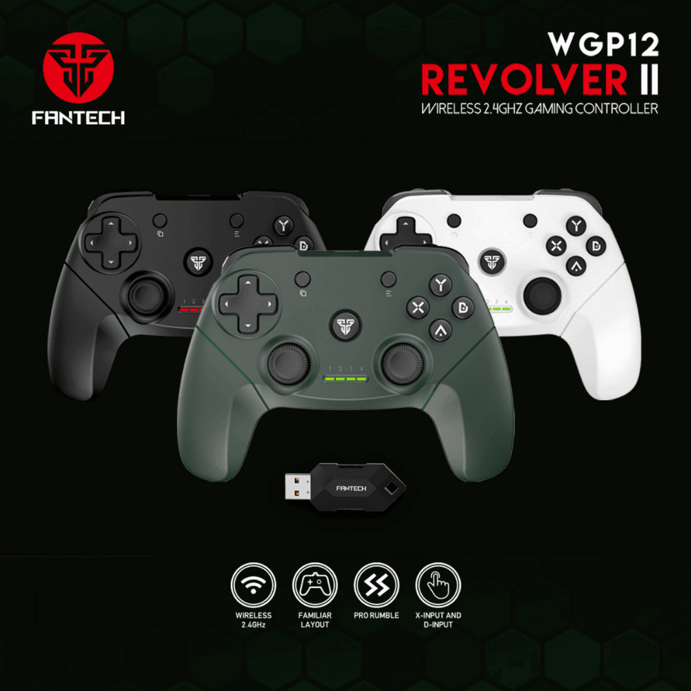 Fantech Revolver Wgp12 Gaming Controller - Gameonjo