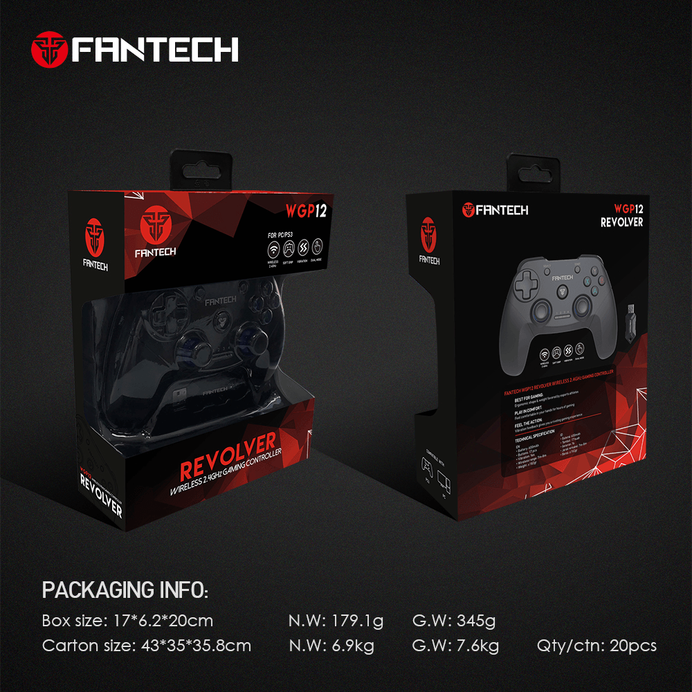 Fantech Revolver Wgp12 Gaming Controller - Gameonjo
