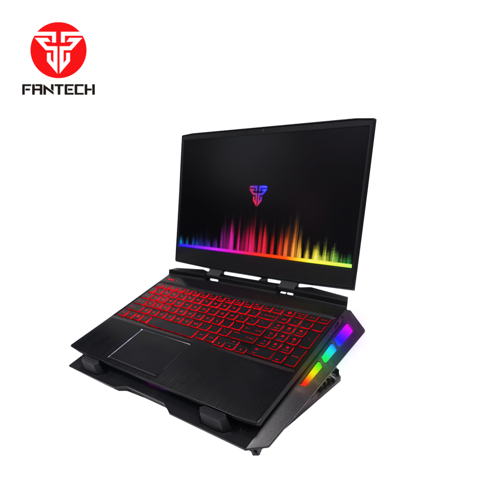 Fantech Rgb Notebook Laptop Cooling Pad Nc20 - Gameonjo