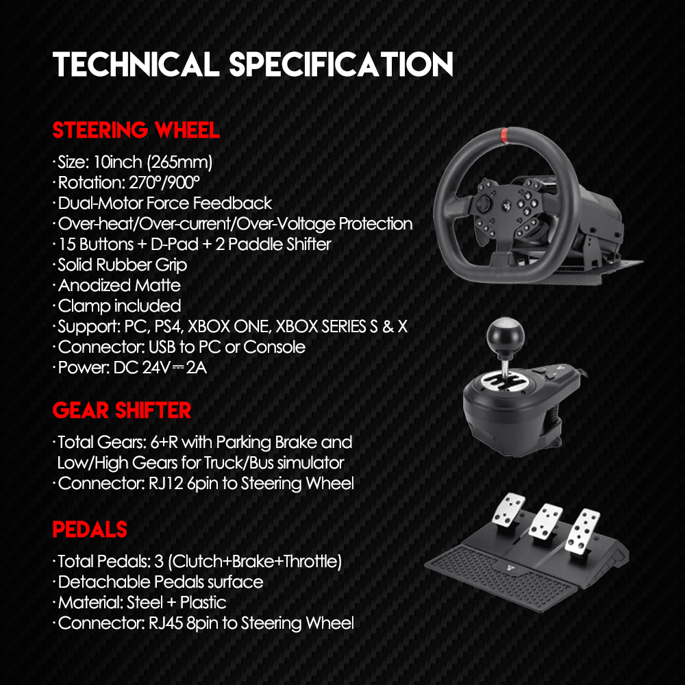 Fantech RS1 Force Racing Wheel Racing