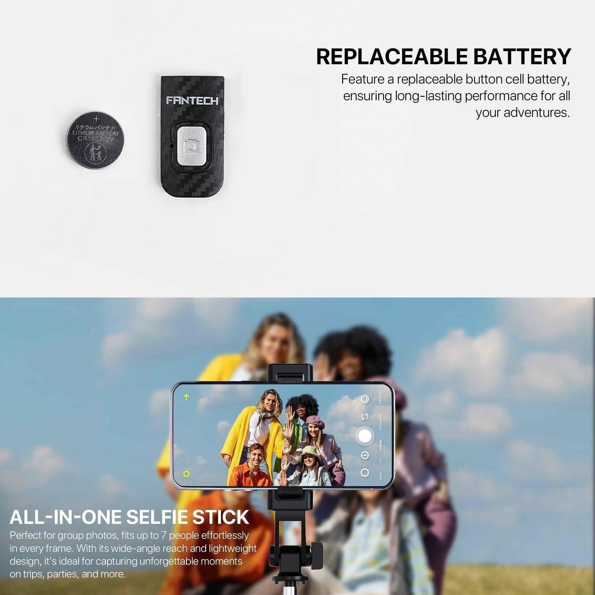 Fantech selfie stick ss100