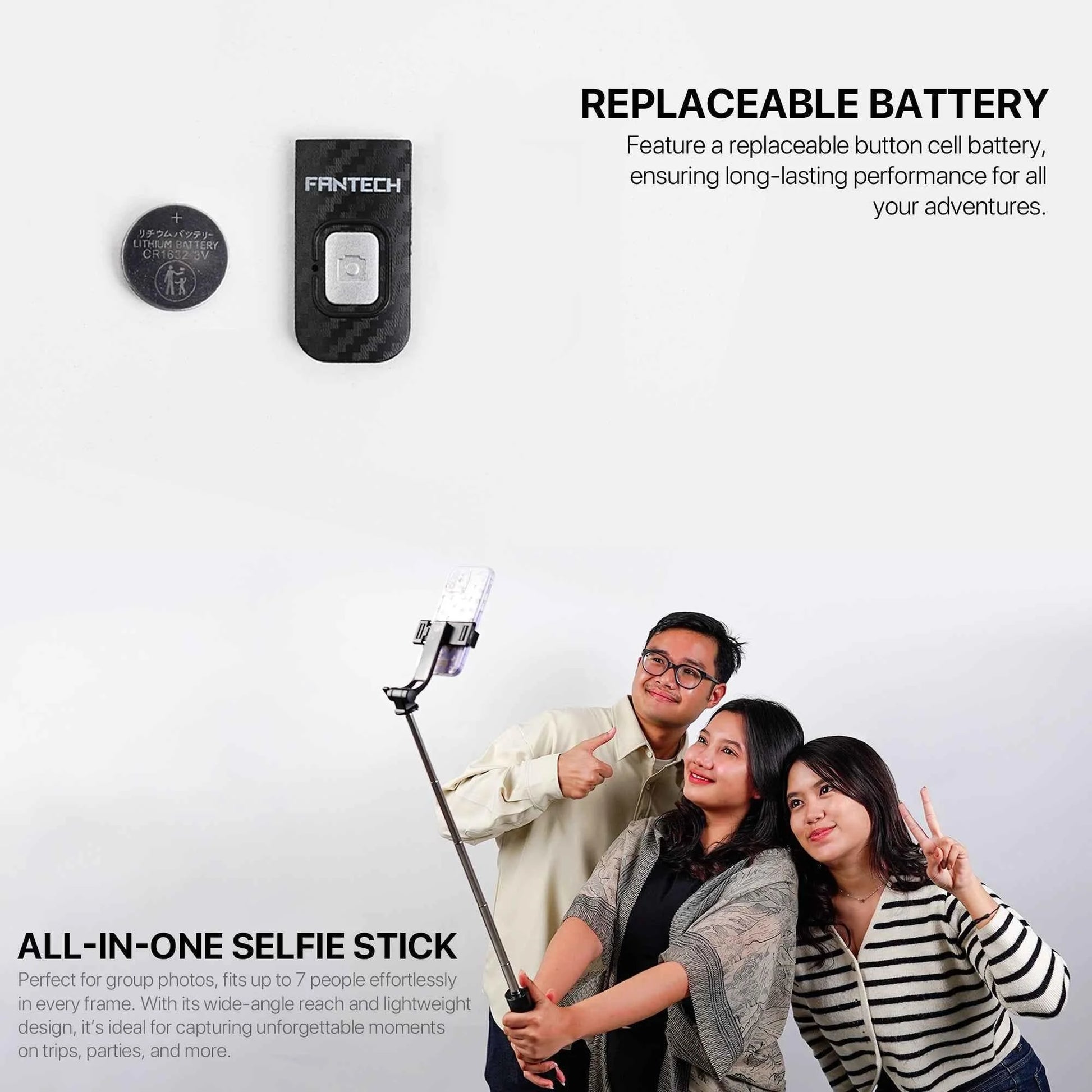 Fantech selfie stick ss100