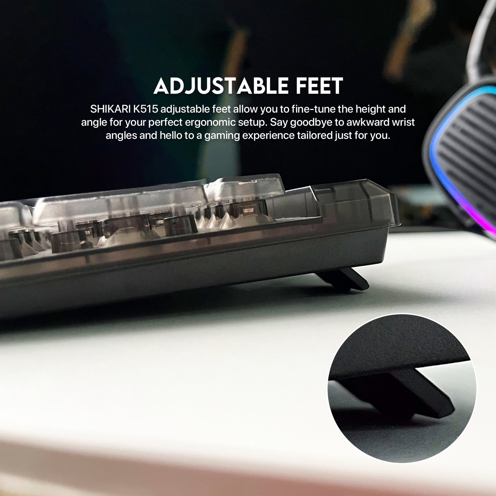 Fantech Shikari K515 Rgb Membrane Gaming Keyboard - Gameonjo