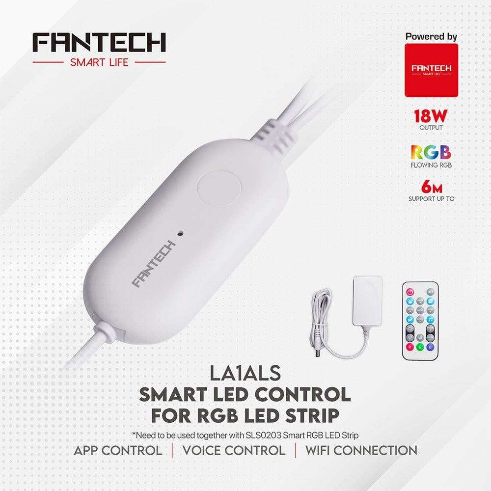 Fantech Smart Rgb Led Strip Set Sls0203 + La1als 6m - Gameonjo