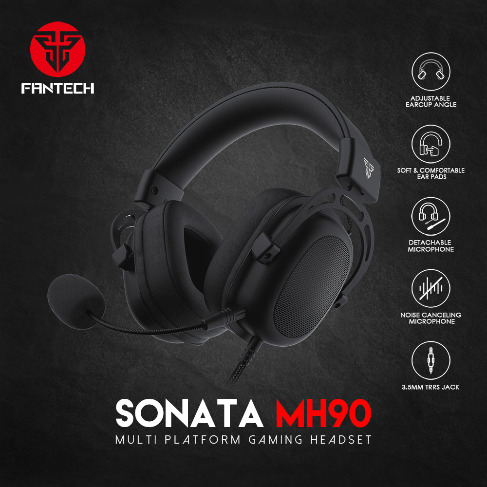 Fantech Sonata Mh90 Multi Platform Gaming Headset - Gameonjo